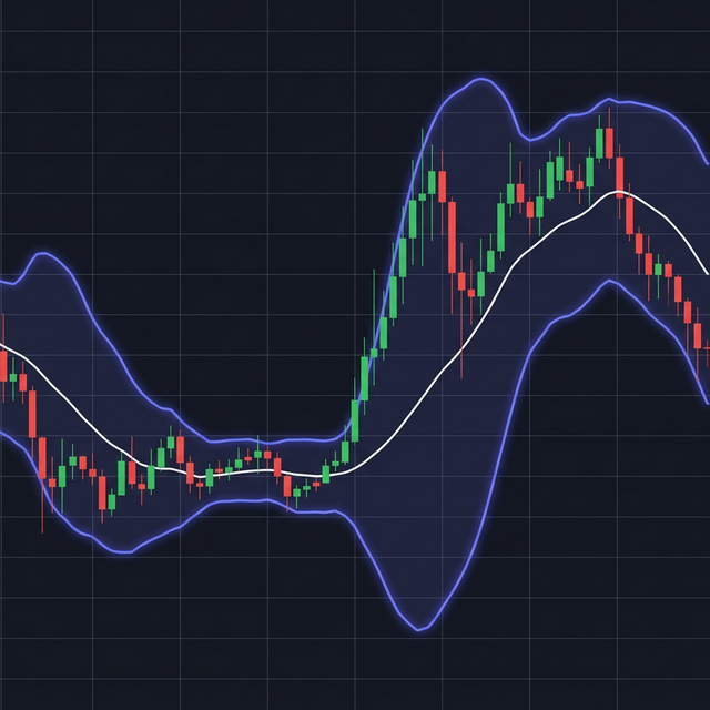 Bollinger Baender mit Squeeze und Expansion