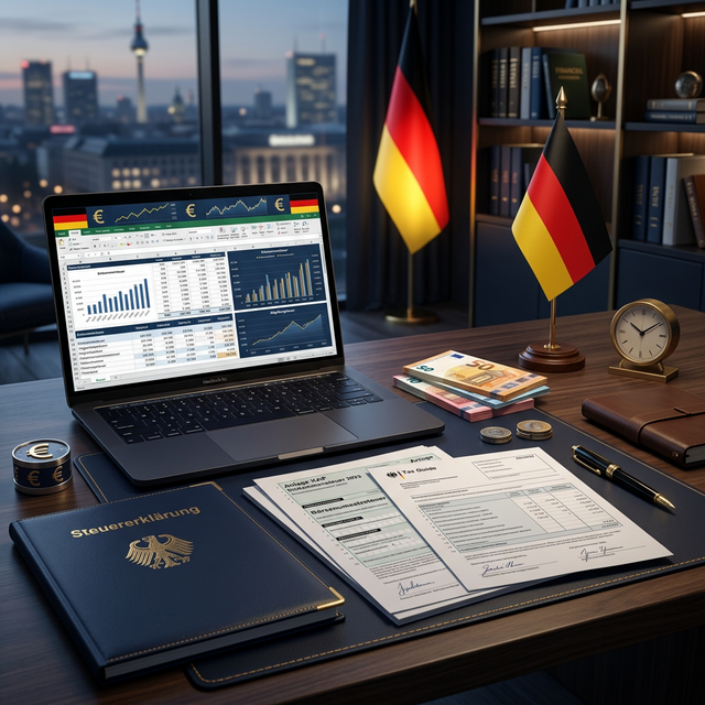 CFD Steuern Deutschland - Steuererklaerung und Finanzdokumente