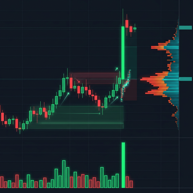 Volumen Analyse mit Volume Profile und Orderflow